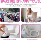 Female Urination Device, Reusable Female Urinal Silicone Women Pee Funnel Allows Women to Pee Standing Up, The Perfect Companion for Camping,Outdoor,Travel（Fuchsia）