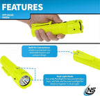 Nightstick XPP-5422G 3 AA Intrinsically Safe Permissible Dual-Light Flashlight, Green