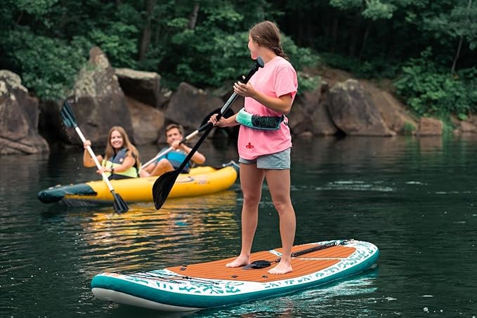 BLUESTORM Cirro 16 Manual Inflatable Belt Pack for Adults | US Coast Guard (USCG) Approved Life Jacket Waist Belt PFD for SUP Paddleboarding, Fishing & Kayaking