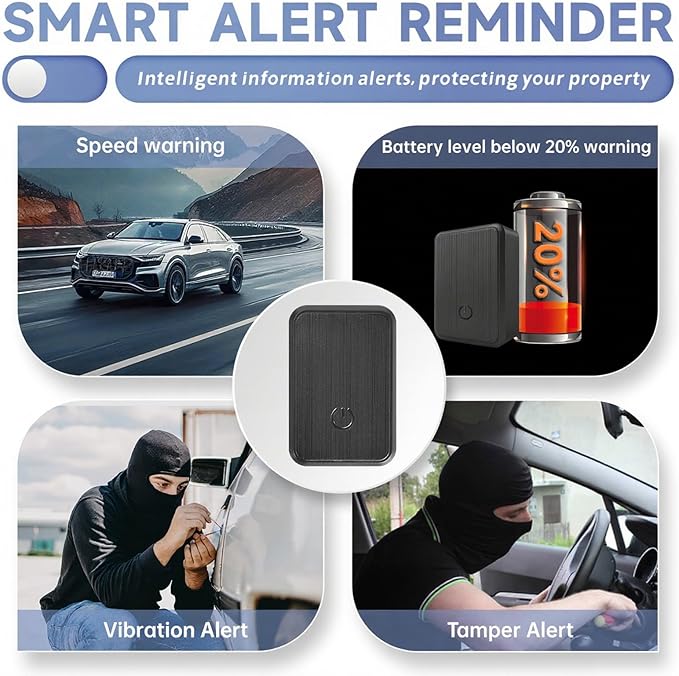 0.8 inch!Hidden Mini GPS Tracker for Vehicles Portable Real Time Magnetic Tracking Device Car Full Global Coverage Location Kids Dogs Trucks Person No Subscription Required Monthly Fee (1, small Size)