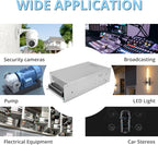 MAKERELE 24V 600W Switching Power Supply Adapter SMPS AC 100V-120V to DC 24V Universal Regulated Transformer Converter Power Supply 25A for 24Volt Strip 3D Printer CCTV Camera Motor Pump