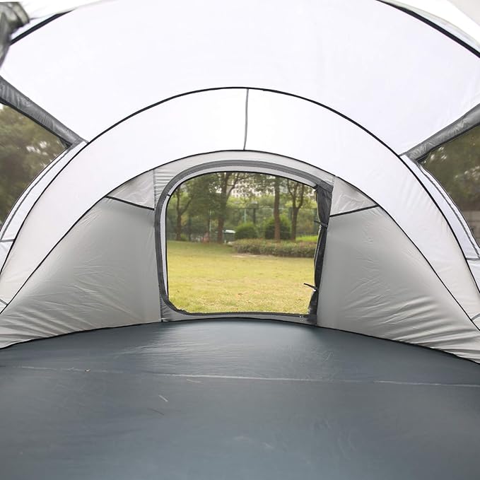 EchoSmile Instant Pop Up Camping Tent, 2/4/6 Person, Easy Setup Tent, Water Resistant Dome, Portable with Carry Bag