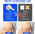 Hydrocolloid Bandages Roll 2" × 19.7' – Hydrocolloid Roll for Wound Care, Hydrocolloid Patch Large, Hydrocolloid Gel Bandages Hydrocolloid Dressing with Self-Adhesive, DIY Size Shape First Aid Kit