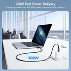 Cable Matters [USB-IF Certified] 10 Gbps Gen 2 USB C Cable - 3.3ft / 1m, Supports Up to [4K@60Hz Video, 100W Charging, 10Gbps Data Transfer], Black