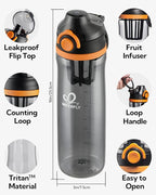 WATERFLY Fanny Pack Waist Bag: Waist Pack for Women Men with Water Bottle Holder Hiking Fanny Pack for Running Walking DogWalking Travel Cycling