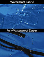 baleaf Men's Rain Jacket Waterproof Windbreaker Raincoat Running Cycling Hiking Gear Hood Lightweight Reflective Packable