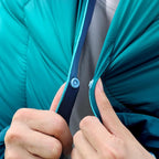 zzlamb Camping Blanket, Outdoor Lightweight Travel Blanket Puffy Portable Down Alternative, Windproof Warm Cloak with Snaps, Cozy Quilt Backpacking Picnic RV Plane Car Hammock Beach Climbing