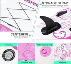 FBSPORT 11' Premium Stand Up Paddle Board, Yoga Board with Durable SUP Accessories & Carry Bag | Wide Stance, Surf Control, Non-Slip Deck, Leash, Paddle and Pump for Youth & Adult