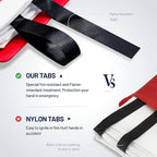 Emergency Fire Blanket, 40” x 40” Fire Blanket for Home and Kitchen, Fiberglass Fire Blankets for Camping Car Boat Office Warehouse Fire Safety, Quickly Suppresses The Spread of Fire