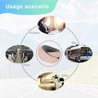 Cloud Sleep Travel Pillow｜360° Adjustable Neck Pillow for Airplane & Office｜NASA Memory Foam｜Free Eye Mask & Earplugs (Pink)