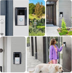 The Fansoun Ring Solar Charger Battery Doorbell Is Only Compatible With Battery Doorbells (USB-C Port) Waterproof Continuous Solar Panels And Is Not Suitable for Micro USB or Other Plug Type Doorbells