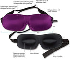 Bucky 40 Blinks No Pressure Printed Eye Mask for Travel & Sleep, Lattice, One Size