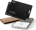 Wallet Tracker Card, Compatible with Find My App(iOS Only), for Luggage Tag, Purse, Passport,Key,IP67 Waterproof,Slim Smart Bluetooth Tracking Tag with Key Chain Hole (Recharge -2 Pack)