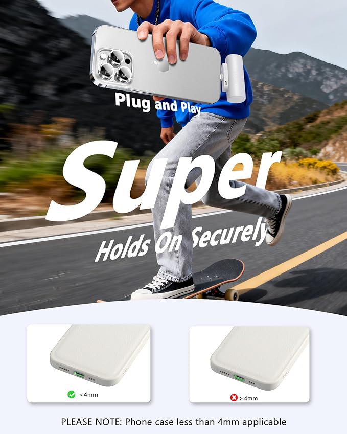 Miady 4-Pack Bulk 5000mAh + 10000mAh Portable Chargers