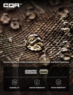 CQR Men's Tactical Pants, Water Resistant Ripstop Cargo Pants, Lightweight EDC Work Hiking Pants, Outdoor Apparel