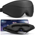 3D Advanced Eye Mask for Sleeping，Ultra Delicate Soft Skin Friendly Eye mask，100% Blackout Sleep Eye Mask for Sleep, Eyelash Extension Sleep mask