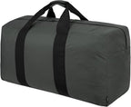 Vorspack Extra Large Duffle Bag for Travel - 100L Duffel Bag for Men Gear Bag for Storage Foldable Weekender Bag for Overnight Camping - Grey