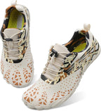 L-RUN Barefoot Water Shoes Women Mens Aqua Sock Athletic Hiking Water Sports Shoes for Swim Beach Pool Sand Diving Walking