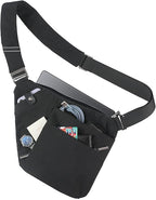 Sling Bag Cross Body Bag, Anti Theft Crossbody Bags for Travel Lightweight Chest Shoulder Bags for Women Men