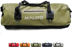 Malo'o Waterproof Dry Bag Duffel 40L/60L/100L, Roll Top Duffel Keeps Gear Dry for Kayaking, Rafting, Boating, Swimming, Camping, Hiking, Beach, Fishing - Internal & External Pockets and Molle Loops