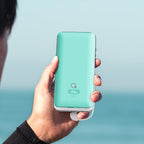 10000mAh Portable Charger with Built-in Cables and AC Wall Plug, USB C Fast Charging Power Bank with 3 Cords,5 Output External Battery Pack Compatible with iPhone,Tablet and All Smart Phones Blue