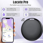 GPS Tracker for Vehicles No Subscription, Hidden Tracker Device for Vehicles, Mini Car Tracker Tag Work with Find My (iOS Only), Tracking Device for Kids, Key, Pet (4)
