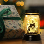 Hamster Gifts for Women/Men Hamster Solar Lanterns Mom Birthday Present Lantern Pet Loss Pet Memorial Lights Solar Garden Decoration Outside for Yard, Patio,Backyard,Porch Torche