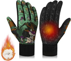 RIGWARL Upgraded Plush Gloves for Cold Weather, Women Men Winter Gloves for Late Fall and Early Winter, Warm Running Gifts