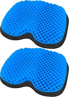 NEW-Vi Anti-Slip Kayak Seat Cushion - Waterproof Thicken Gel Boat Kayak Canoe Rowing Stadium Pad for Sit in Kayak Chair Kayak Accessories Equipment Gear for Fishing Kayak