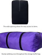 Extra Large Duffle Bag for Travel, Big Foldable Storage Bag - Green