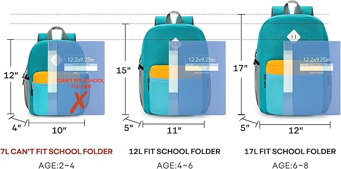 mibasies Kids Backpack for Boys 5-9: Large Boys Backpack for Elementary School