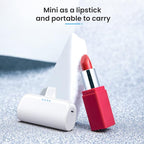 Mini Portable Charger Power Bank for iPhone,5200mAh Portable Phone Charger, Ultra-Compact PD Fast Charging Battery Pack Compatible with iPhone 14/14 Plus/Pro Max/13/12/12 Mini/11/XS/XR/X/8/7/6/6s