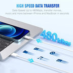 Hi-Mobiler USB iPhone Fast Chargering Cord,Data Sync Transfer for 13/12/11 Pro Max Xs X XR 8 7 6 5 5s iPad iPod More Model Cell Phone Cables