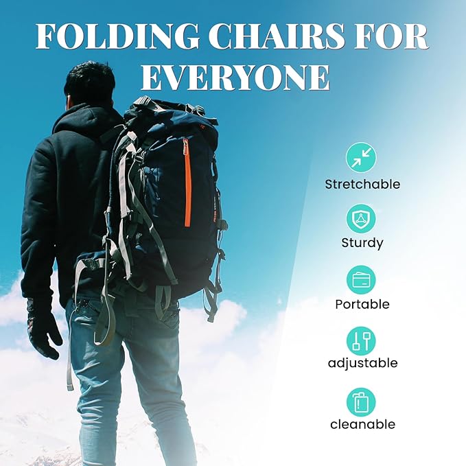 2 Pack Upgraded Collapsible Stool Folding Stool with Cushion,Retractable Folding Stool Max Load Capacity 400lbs, Portable Telescoping Stools for Camping Hiking Outdoor BBQ -Mint Green