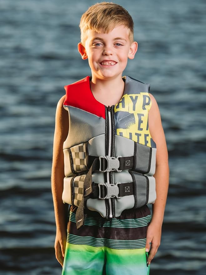 HyperLite Elite Infant/Toddler, Child & Youth Life Jackets – USCG Approved for Boating, Water Sports & Swimming