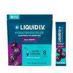 Liquid I.V.® Hydration Multiplier - Acai Berry | Electrolyte Powder Drink Mix | 1 Pack (16 Servings)