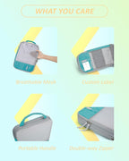 BAGSMART 6 Set /4 Set/2 Set Compression Packing Cubes for Travel, Lightweight Luggage Organizer Bags, Durable Space Saver Bags Travel Essentials