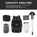 MOUNTAINTOP 40L Hiking Backpack Lightweight Travel Backpack for Men&Women Outdoor Camping Backpacking