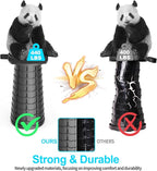 Upgraded Collapsible Stool with Adjustable Strap,Lightweight Folding Stool,Load Capacity 400lbs,Retractable Camping Stool Portable Folding Chair or Travel Footrest for Outdoor Fishing Hiking BBQ