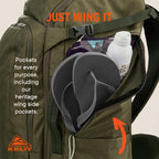 Kelty | Redwing Traveler Backpacks, Travel Pack for Adventure Travel | Burnt Olive & Black