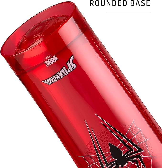 BlenderBottle Marvel Shaker Bottle Pro Series Perfect for Protein Shakes and Pre Workout, 28-Ounce, Iron Man Head