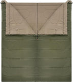 PO PO BEAR Zero Degree Sleeping Bag for Adults 100% Cotton Flannel Tall and Big