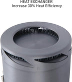 Fire-Maple Hard Anodised Aluminium Camping Pot with Folding Handle for Hiking Picnic with Heat Exchanger Cookware Camping Pans