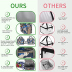 iknoe Large Cooler Bag Collapsible, 15L Insulated Bags, Leakproof Lunch Cooler Tote with Multi-Pockets for Adult, Insulated Lunch Box for Beach, Picnic,Work, Navy Blue 24-Can