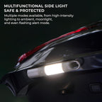 HOTO Flashlight Duo, USB-C Rechargeable, Dual Light Source, Colorful Ambient Light, SOS & Strobe, 1000 Lumens, Multifunctional Hanger, Magnetic Absorption, 65h Long-Lasting