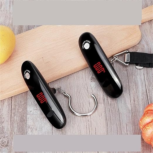 Luggage Weight Scale, 3pcs 110lb/50kg Portable Electronic Hand Luggage Scale LCD Digital Display Balance Scale Suitcase Travel Weighs Baggage Weight Tool,for Travel(Hook)