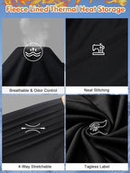 romision Thermal Underwear for Men Long Johns Fleece Lined Hunting Gear Bottom Top Set Base Layer for Cold Weather Gift