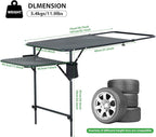 Nice C Tailgate Table, Car Desk, Tailgate Table, Car Camping, Camping Tables, Overlanding Gear, Vehicle Tables, Adjustable Height & Length, Lightweight