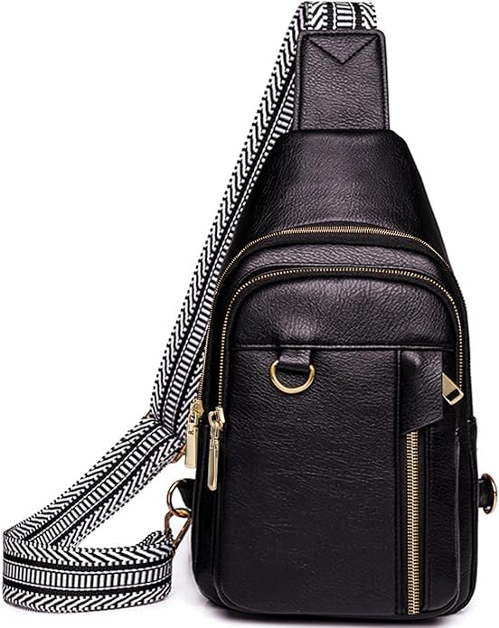 Cross Body Bags for Woman Men Sling Bag Chest Bag with Adjustable Strap Crossbody Handbags Women's Crossbody Bags