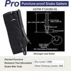 Unigear Snake Gaiters, Puncture-Proof Leg Gaiters, Lightweight, Super Thin, Hunting Gear for Hunting Hiking Farm Working